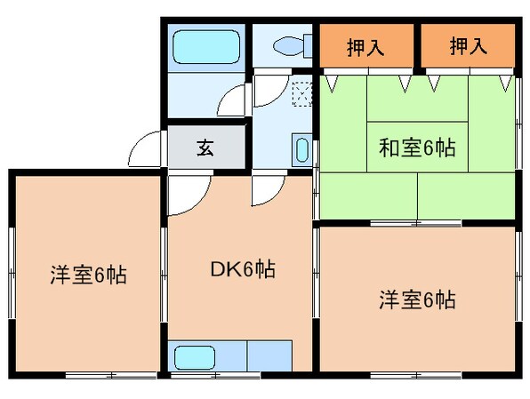 コーユー鷹見台の物件間取画像